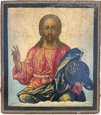 Икона "Господь вседержитель". Великий Устюг, XVII век