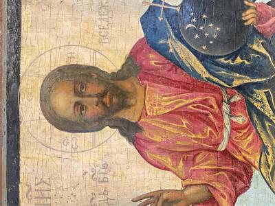 Икона "Господь вседержитель". Великий Устюг, XVII век