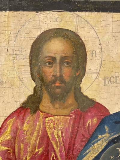 Икона "Господь вседержитель". Великий Устюг, XVII век