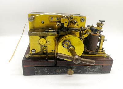 Телеграфный аппарат "Siemens & Halske". Берлин, 1867 год