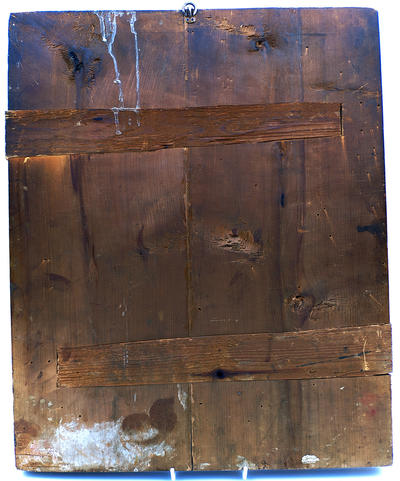 Икона "Господь Вседержитель". Центральная Россия. Середина XIX в. Экспертиза ГИМ.