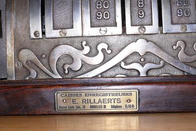 Аппарат кассовый "NATIONAL". Произведен компанией National Cash Register Co., модель "188". В рабочем состоянии. 1905 год.