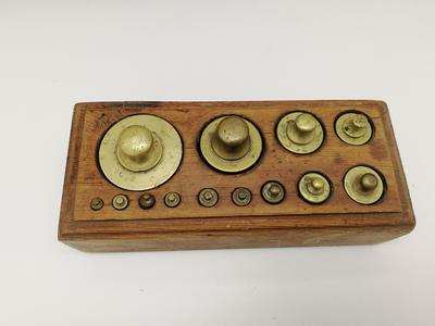 Набор разновесов. Западная Европа, конец XIX начало XX вв.