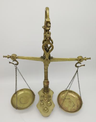 Коромысловые весы. Голландия, 1844 год