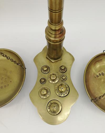 Коромысловые весы. Голландия, 1844 год