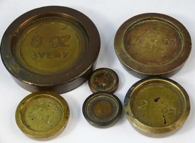 Разновесы. Англия. XIX век.