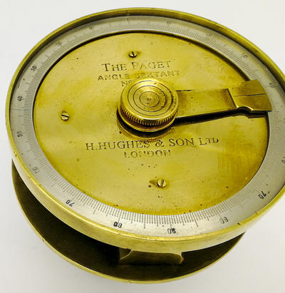Секстант угловой. Фирма "H. Hughes & Son Ltd", Лондон, конец 19 века