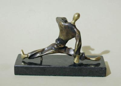 Статуэтка "Восточные единоборства". Западная Европа. Первая половина ХХ века.