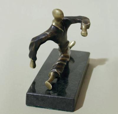 Статуэтка "Восточные единоборства". Западная Европа. Первая половина ХХ века.