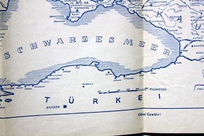 Карта &quot;Die grosse Russlandkarte&quot;. [&quot;Карта России&quot;]. 1942 год. На немецком языке.