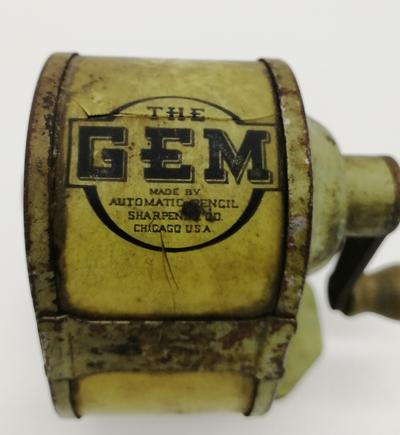 Точилка для карандашей "GEM". Америка 40-ые годы ХХ века.