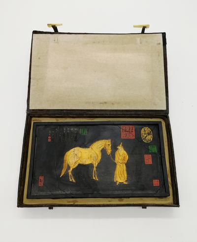 Коллекционный брусок китайской туши. Китай. Конец XIIX - начало XIX века.