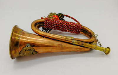 Горн полковой. Англия. Первая половина ХХ века. В хорошей сохранности