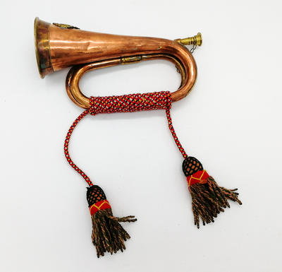 Горн полковой. Англия. Первая половина ХХ века. В хорошей сохранности