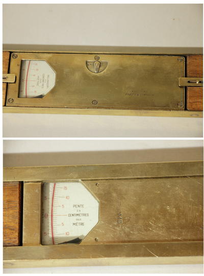 Уровень. С механической цифровой шкалой отклонения от вертикали и горизонтали.