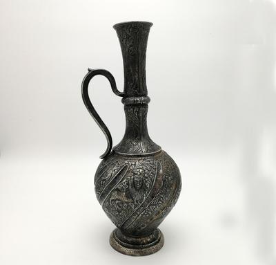 Кувшин для вина. Россия. Серебро 84*. Клеймо мастера "ИГ.", пробирного мастера с датой "И.А 1858", герб Москвы.