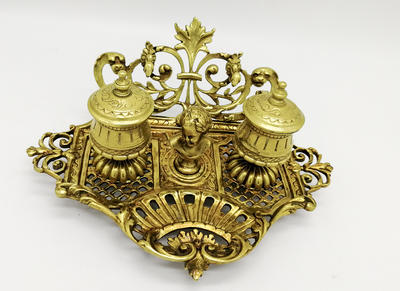 Письменный прибор в стиле рококо. Западная Европа конец 19 века.