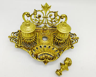 Письменный прибор в стиле рококо. Западная Европа конец 19 века.