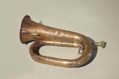 Горн полковой. Франция. Конец XIX - начало ХХ века.