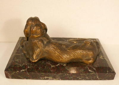 Пресс-папье &quot;Собака охотничья&quot;. Вторая половина XIX века.