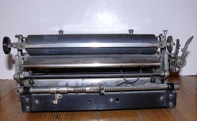 Машинка печатная "Adler Model 7". Германия. Модель №7. Начало ХХ века. В рабочем состоянии.