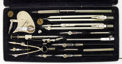 Готовальня &quot;E O Richter &amp; Co Chemnitz&quot;. Германия. Первая половина XX века