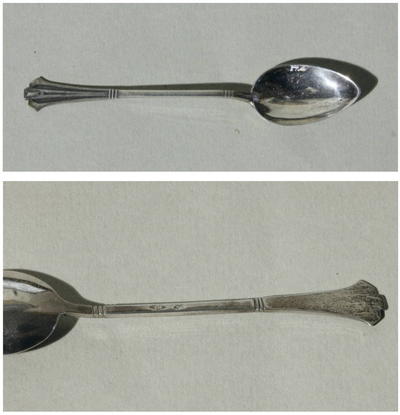 Набор кофейных ложек. Голландия. Серебро. Конец XIX - начало XX века.