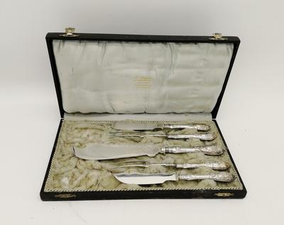 Набор для десерта. Германия, вторая половина XIX века, серебро 800 пробы