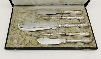 Набор для десерта. Германия, вторая половина XIX века, серебро 800 пробы