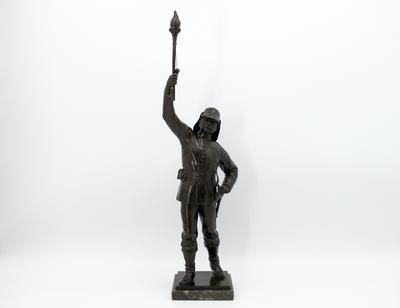 Скульптура "Пожарный". Германия, конец XIX века